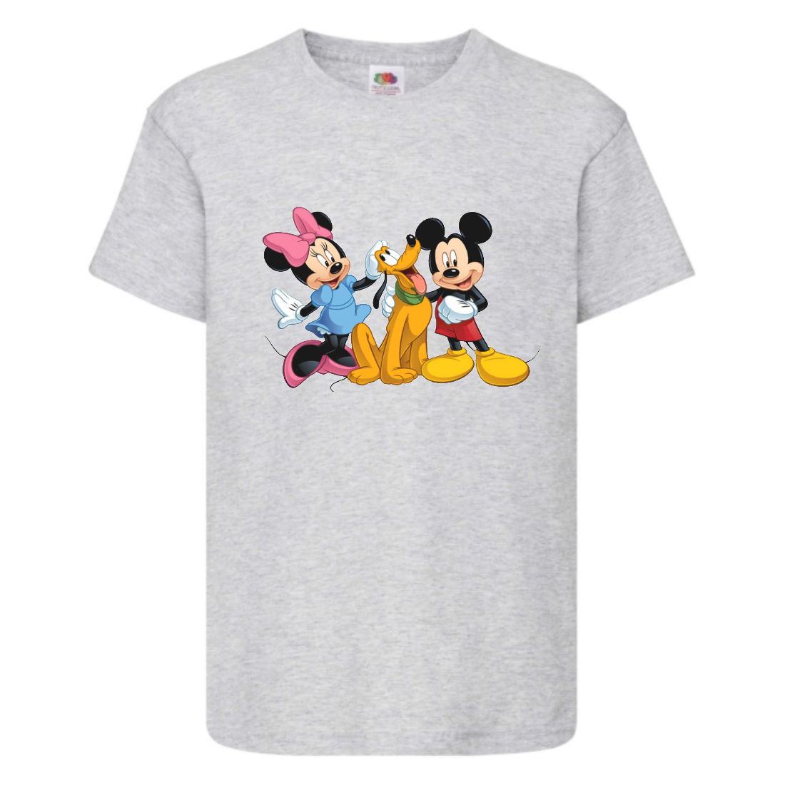 

Футболка детская Микки Маус 011 (Mickey Mouse) серая (MMS gr 011) 104 см