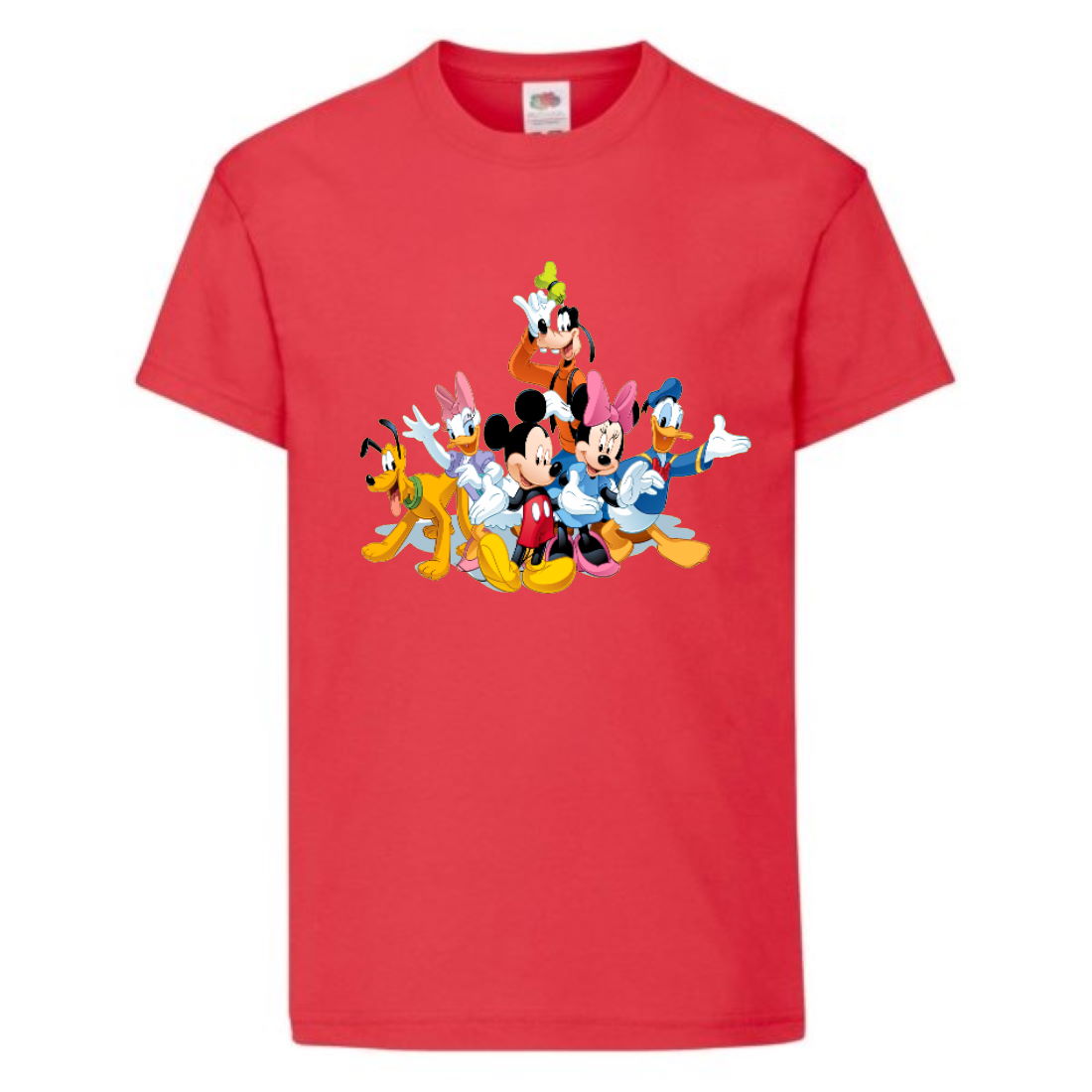 

Футболка детская Микки Маус 003 (Mickey Mouse) красная (MMS rd 003) 116 см