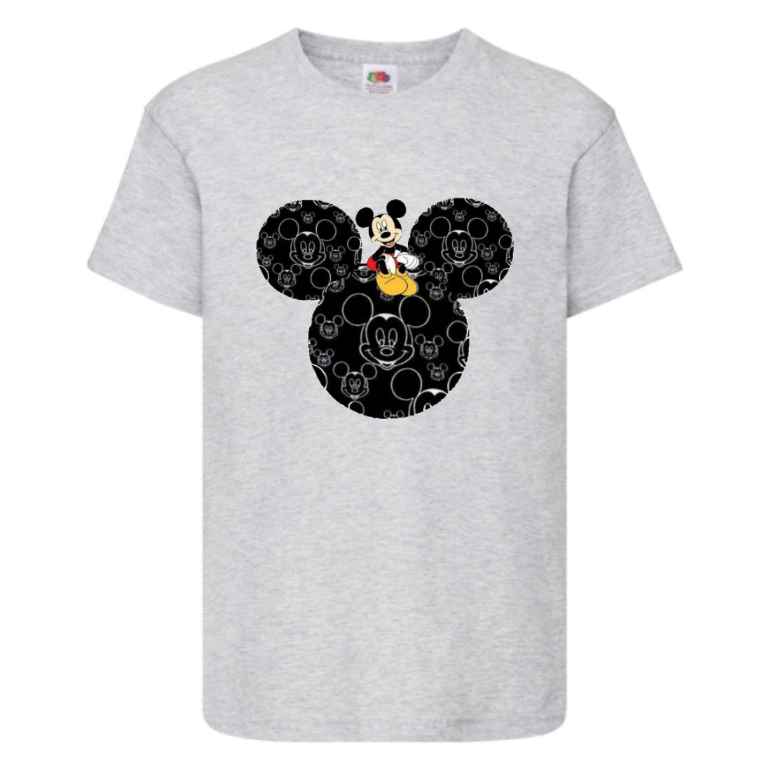 

Футболка детская Микки Маус 013 (Mickey Mouse) серая (MMS gr 013) 164 см