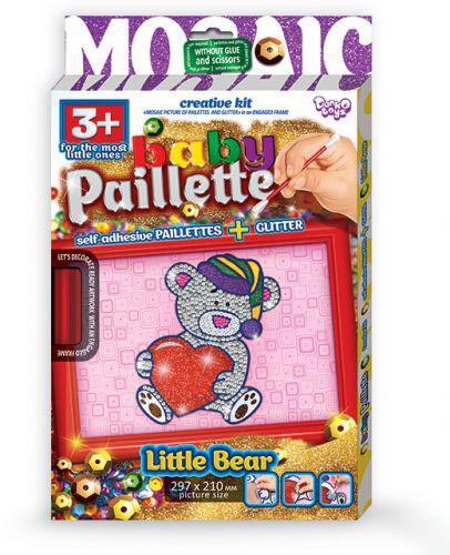 

Картина-мозаика из пайеток Baby Paillette Мишка PG-01-01