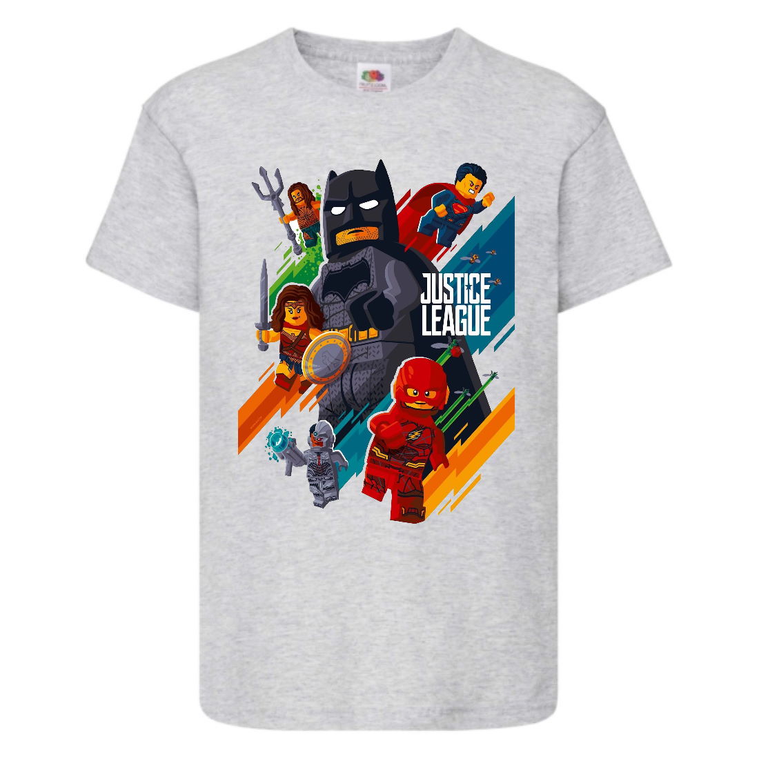 

Футболка детская Лего 002 (LEGO) серая (LEGO gr 002) 116 см