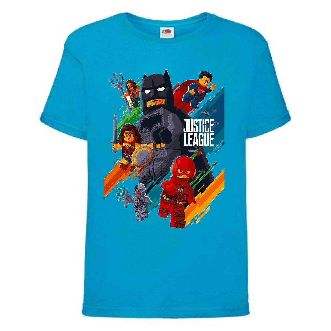 

Футболка детская Лего 002 (LEGO) синяя (LEGO blu 002) 104 см