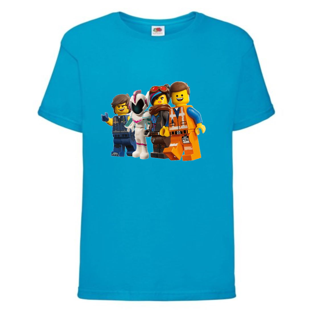 

Футболка детская Лего 006 (LEGO) синяя (LEGO blu 006) 128 см