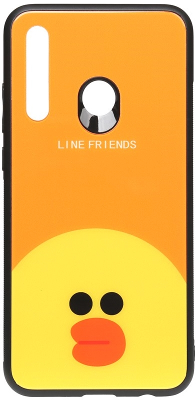 

Панель TOTO Cartoon Print Glass Case для Huawei P Smart+ 2019 Line friends Sally