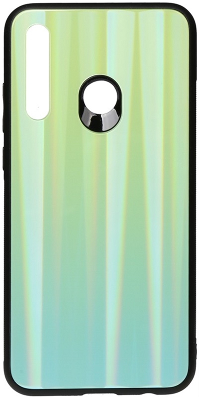

Панель TOTO Aurora Print Glass Case для Huawei P Smart+ 2019 Green