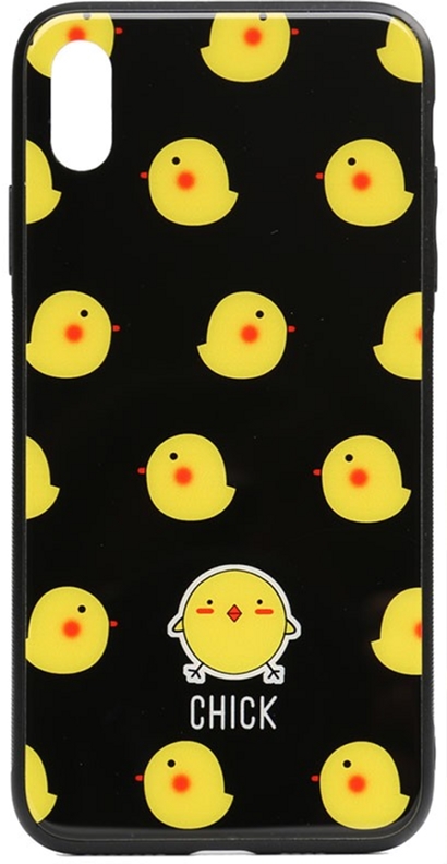 

Панель TOTO Cartoon Print Glass Case для Apple iPhone Xs Max Chick