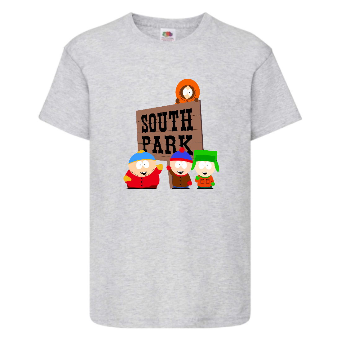 

Футболка детская Южный Парк 007 (South park) серая (SPA gr 007) 140 см