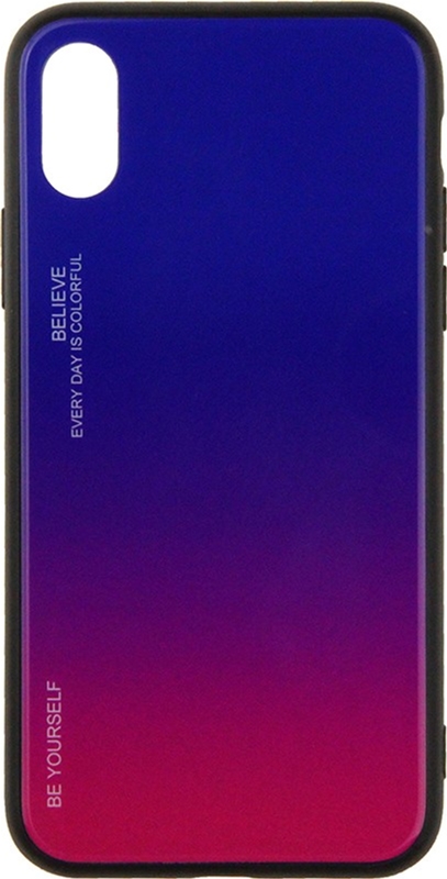 

Панель TOTO Gradient Glass Case для Apple iPhone X/Xs Lilac