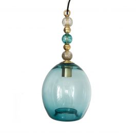 

Підвіс Pikart Colorglass Balls Gold/Blue, арт. 5434.1 (5434-1 - 5434)