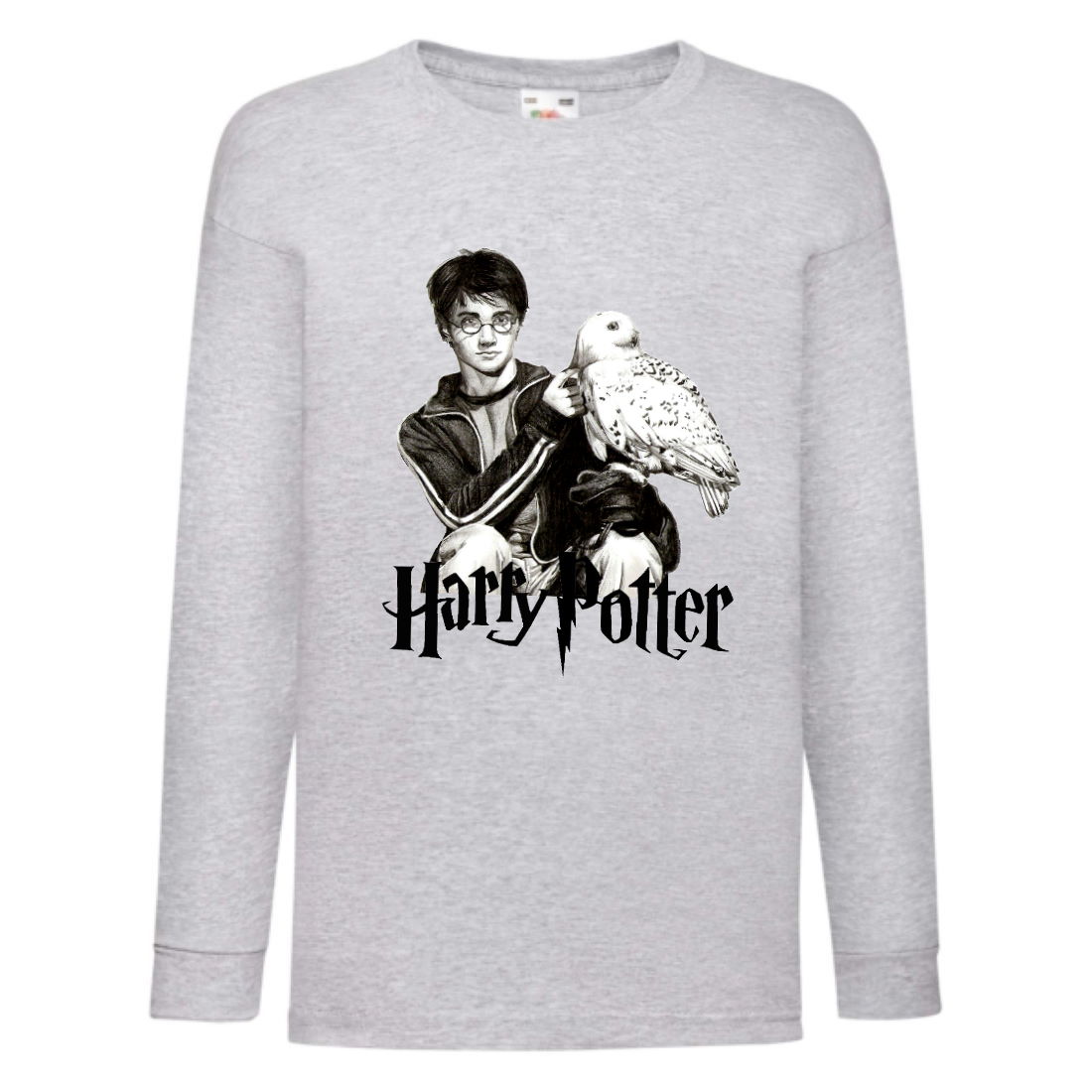 

Лонгслив реглан Гарри Поттер 11 (Harry Potter) серый (HPO gr 011) 140 см