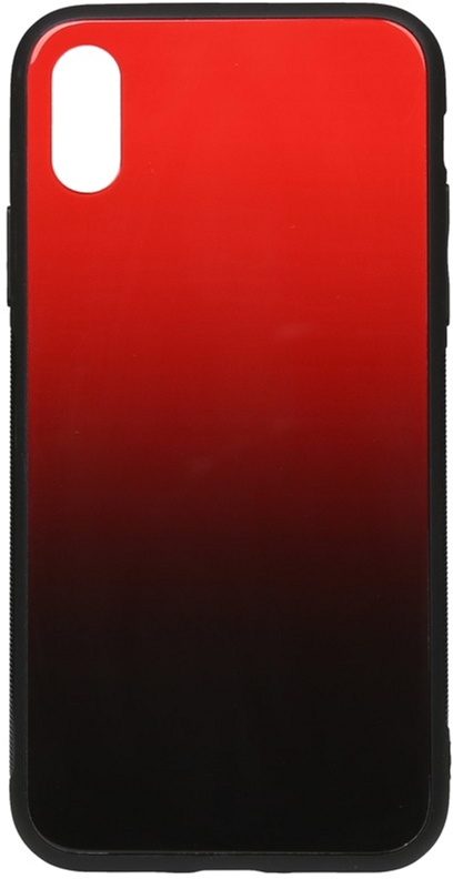 

Панель TOTO Gradient Glass Case для Apple iPhone X Red