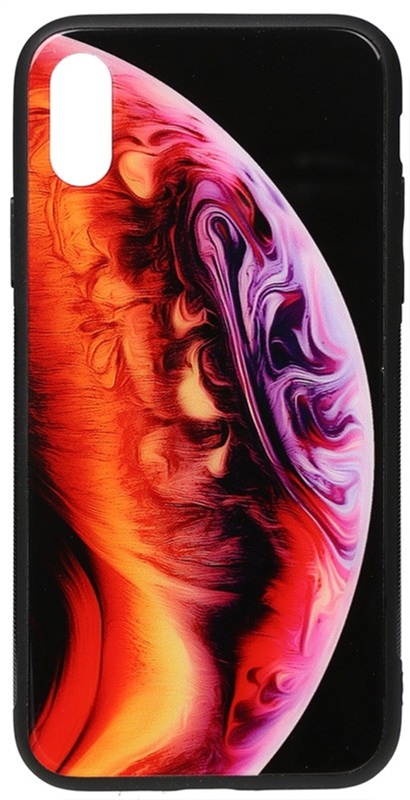 

Панель TOTO Print Glass Space Case для Apple iPhone X/Xs Amethyst
