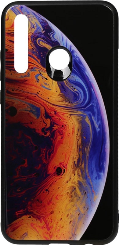 

Панель TOTO Print Glass Space Case для Huawei P Smart+ 2019 Violet