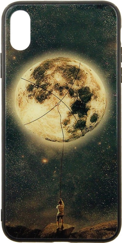

Панель TOTO Glass Fashionable Case для Apple iPhone Xs Star Space