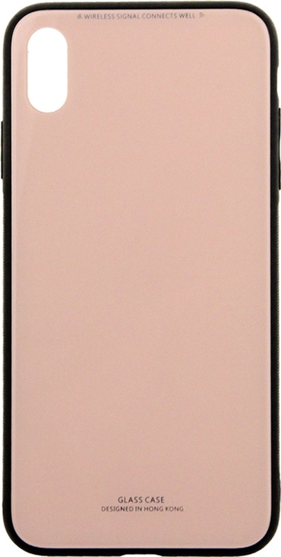 

Панель TOTO Pure Glass Case для Apple iPhone Xs Max Pink