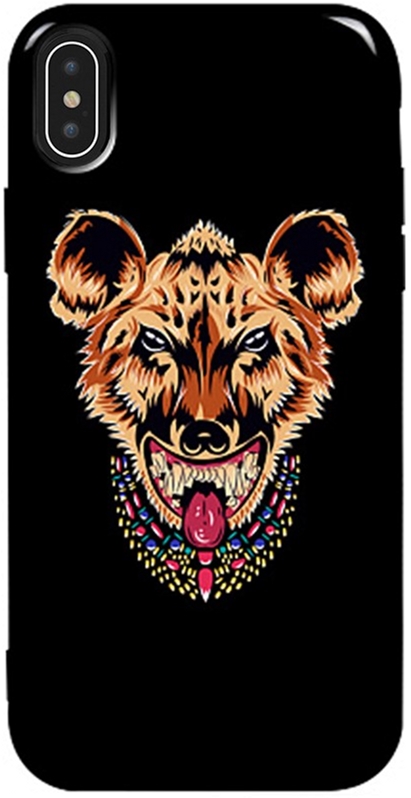 

Панель TOTO Pure TPU 2mm Print Case для Apple iPhone X/Xs #26 Hyena Black