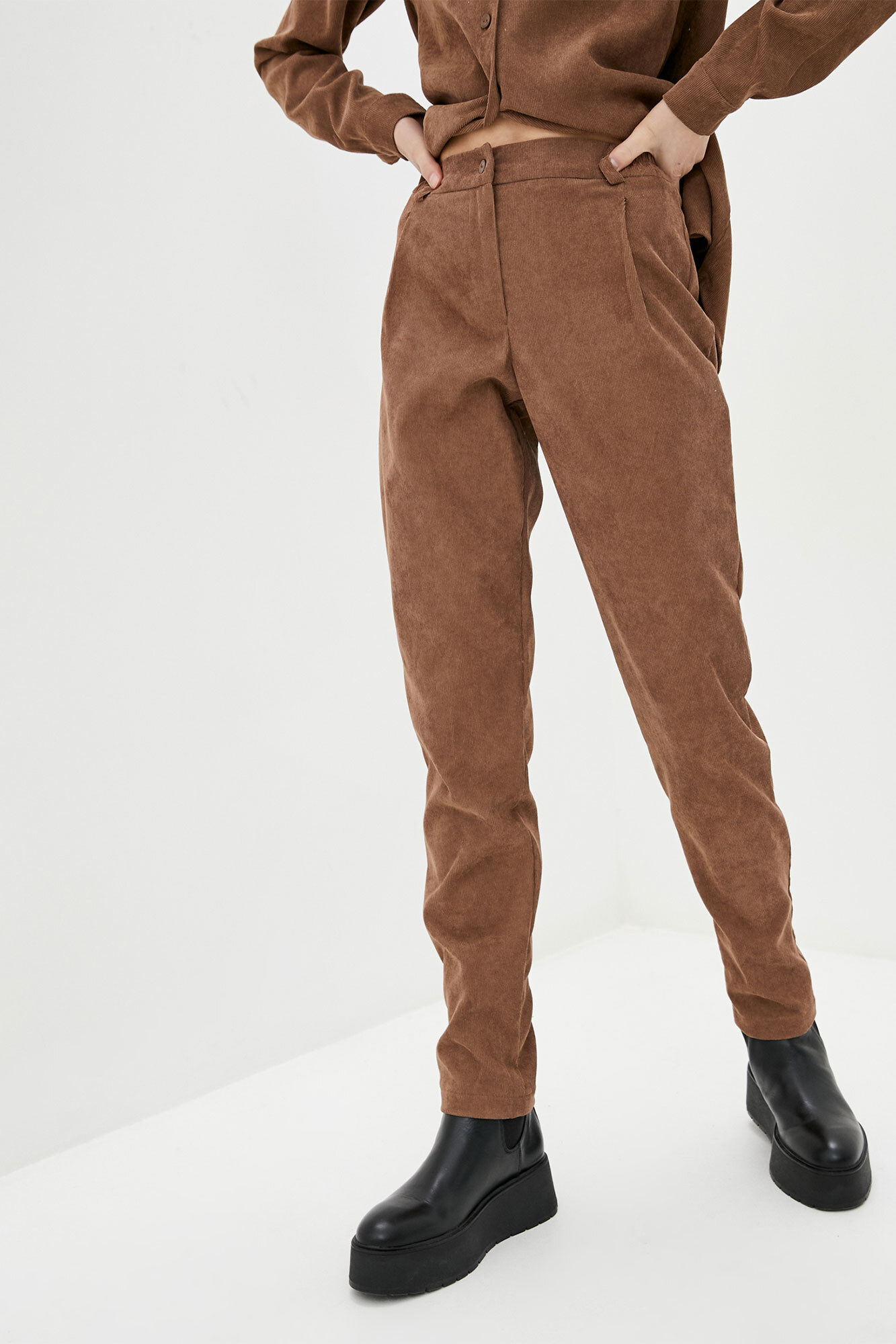 

Брюки Garne SAKYRA L Коричневый