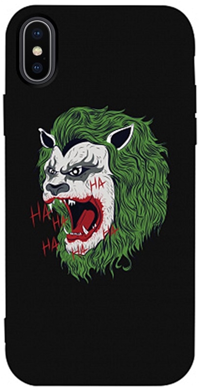 

Панель TOTO Matt TPU 2mm Print Case для Apple iPhone X/Xs #12 Green Lion Black