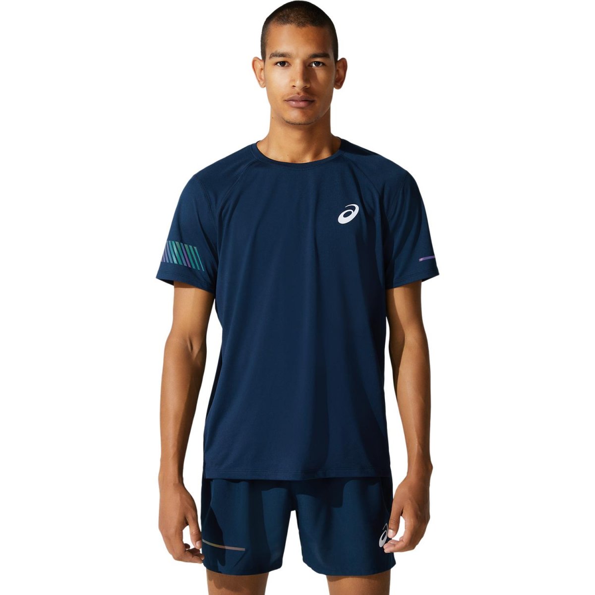 

Футболка Asics VISIBILITY SS TOP M синий c-2011B884-400