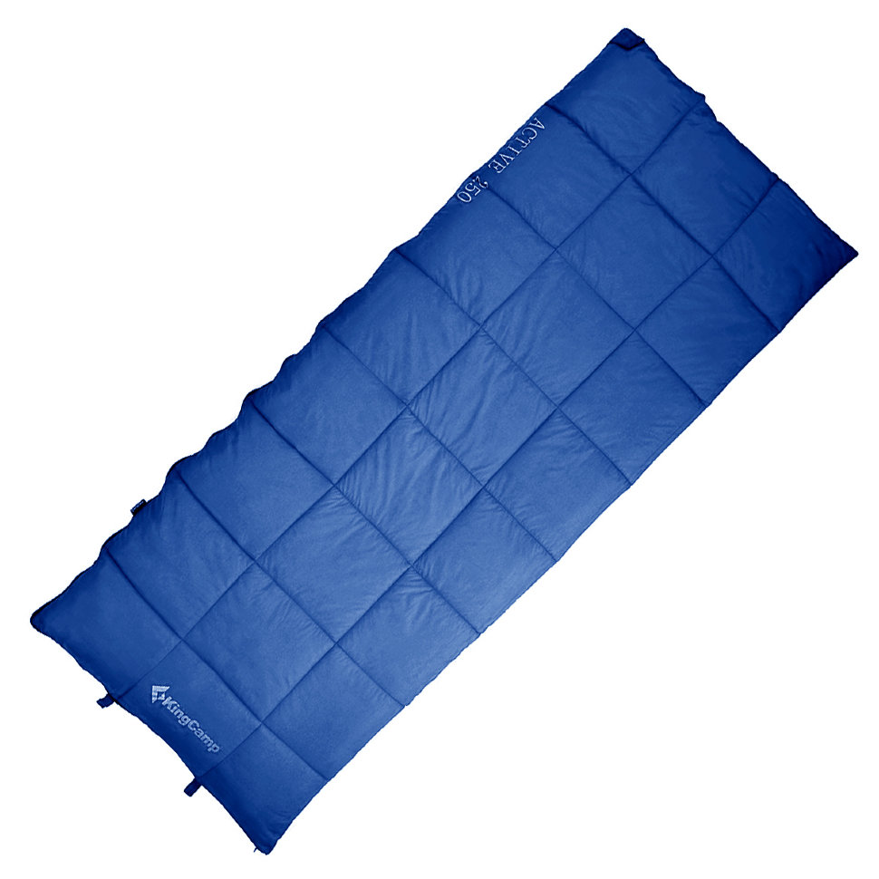 

Спальний мішок KingCamp Active 250 (KS3103) Right Blue