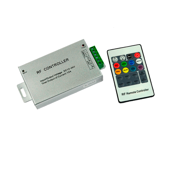 

Контроллер RGB PROLUM радио (RF, 20 кнопок 24A)