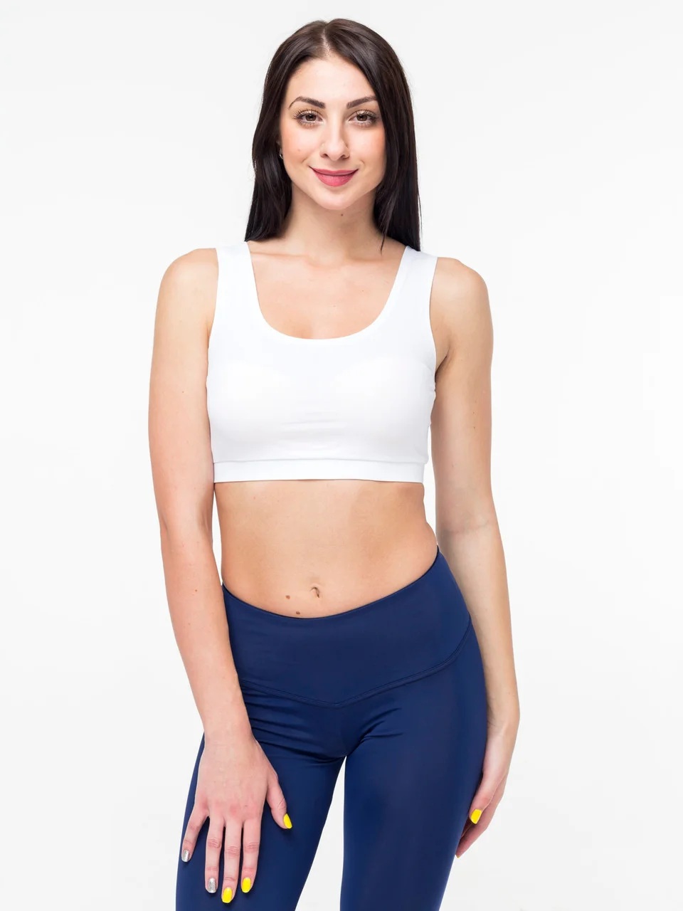 

Спортивный топ для фитнеса и тренировок Nova Vega Classic M Белый (NV100TW-M)