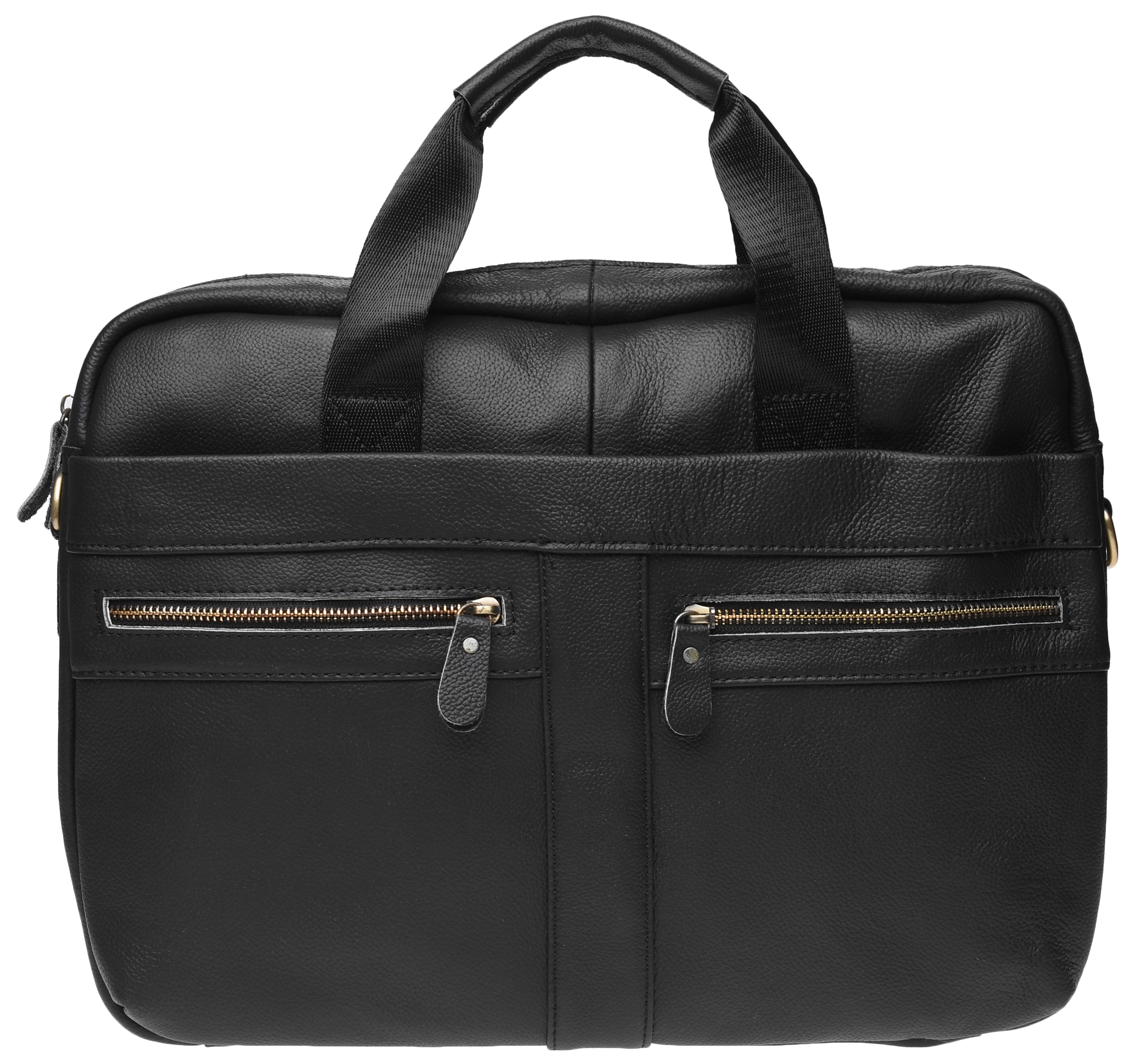 

Мужская сумка кожаная Laras K101120 Black