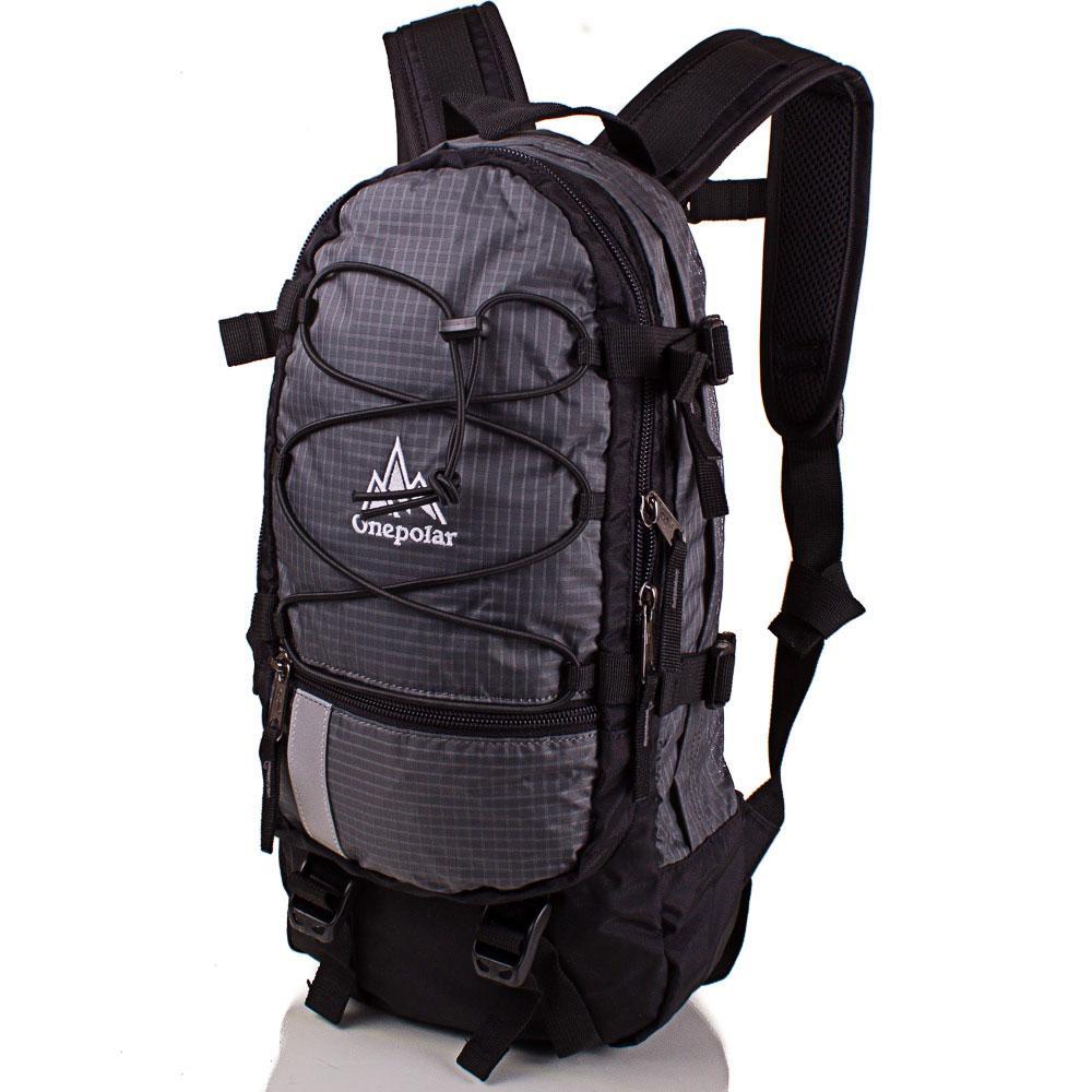

Мужской спортивный рюкзак (W910-grey) Onepolar 22х40х7 см Серый 000132638