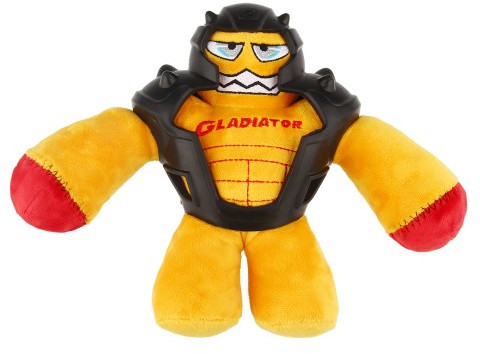 

Игрушка для Собак Gigwi Gladiator в Резиновой Броне с Пищалкой Желтый 20 см