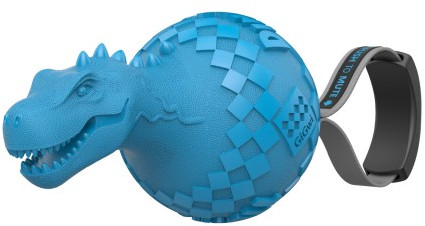 

Игрушка для Собак Gigwi Dinoball Динозавр Голубой с Отключающимся Звуком 14 см