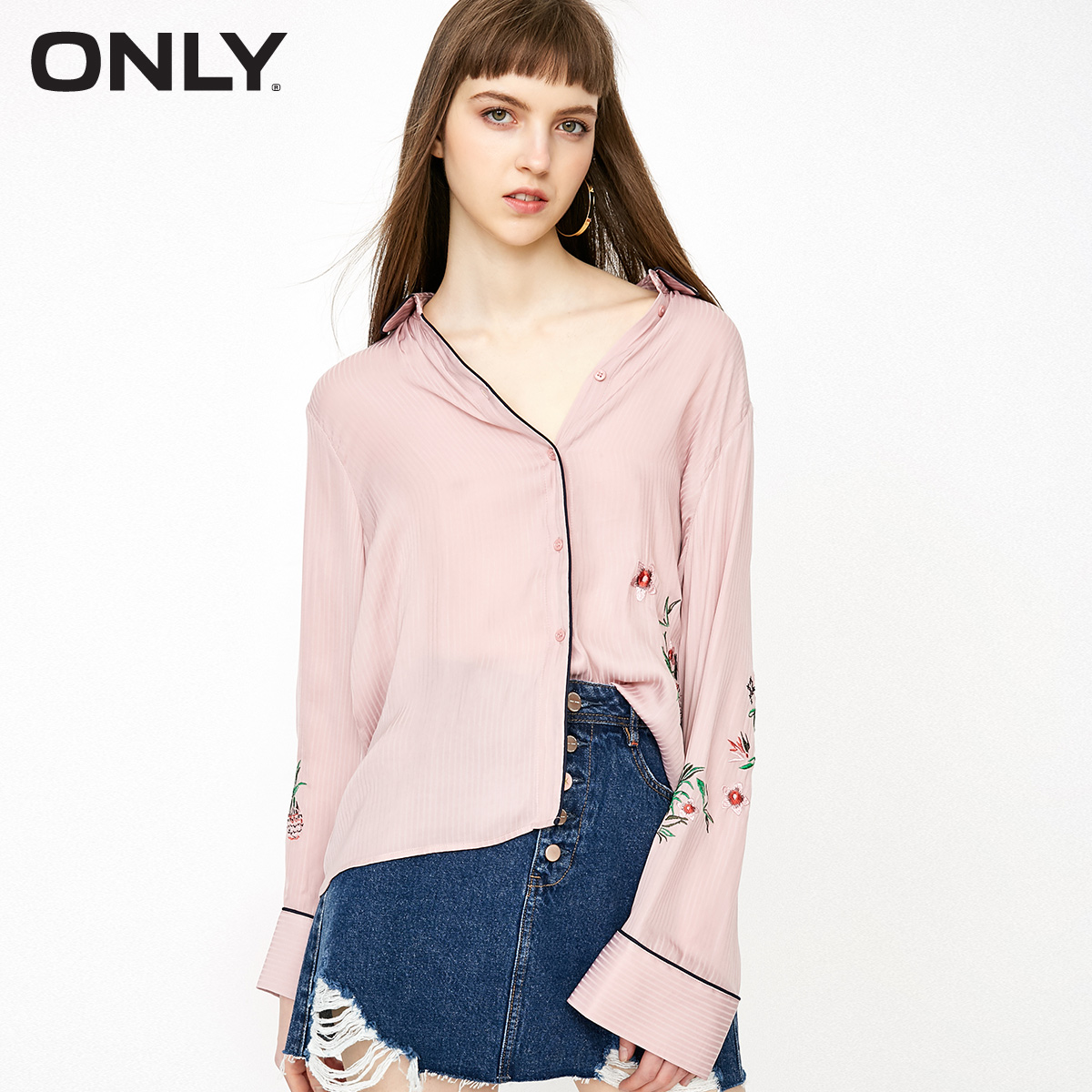 

Блуза Only 118231515C16 XL рожевий комб.