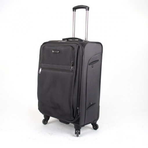 

Чемодан Leaves King 8708S Black