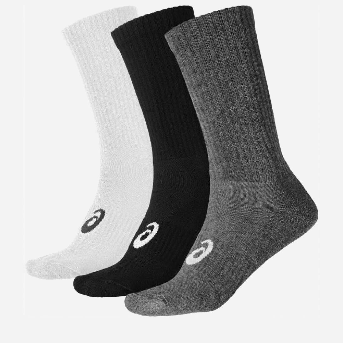 

Набор носков Asics 3Ppk Crew 155204-0701 47-50 (IV) 3 пары Белый/Серый/Черный