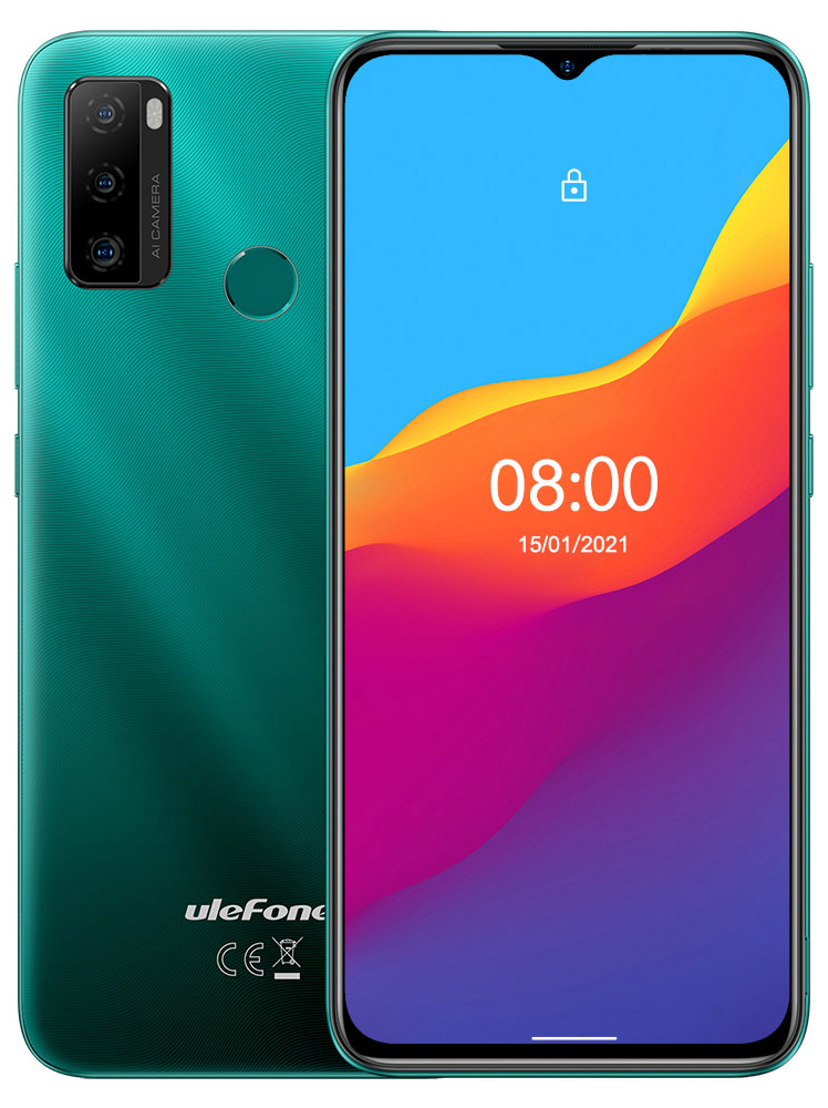 

Мобильный телефон Ulefone Note 10 2/32GB Aurora Green