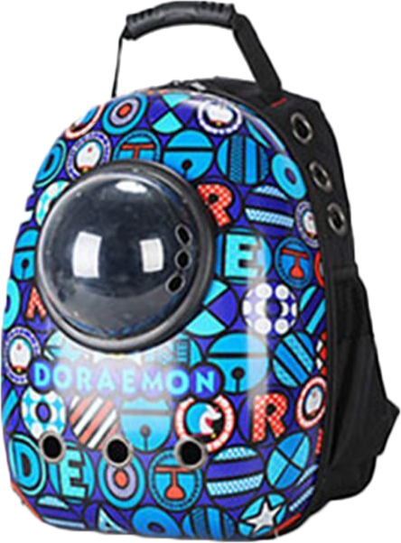 

Рюкзак-переноска для собак и кошек Alisbag с иллюминатором 32х42х29 см Doraemon (2000058416011)