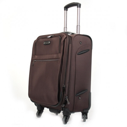 

Чемодан Leaves King 8708L Brown