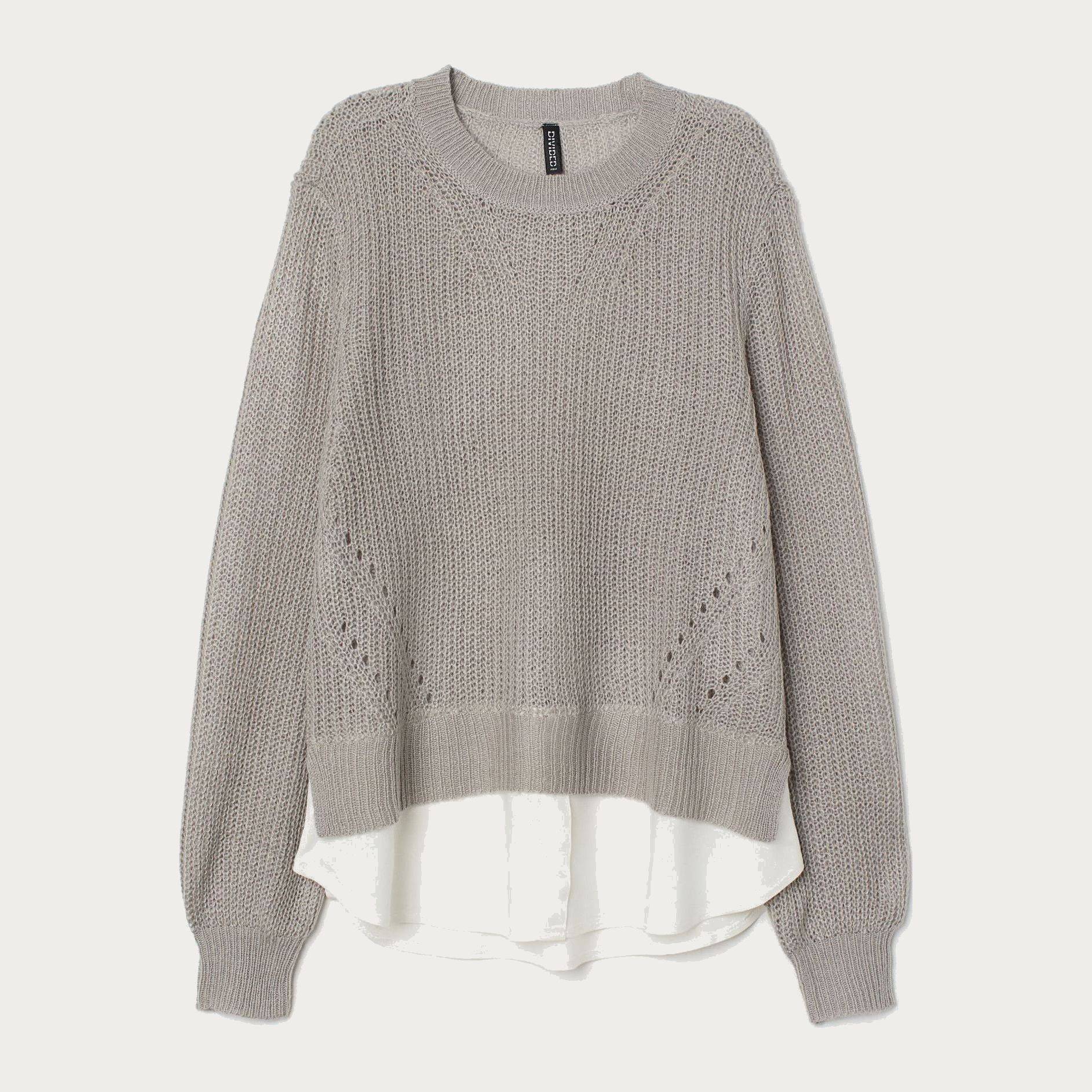 

Джемпер H&M 66456283 XS Серый