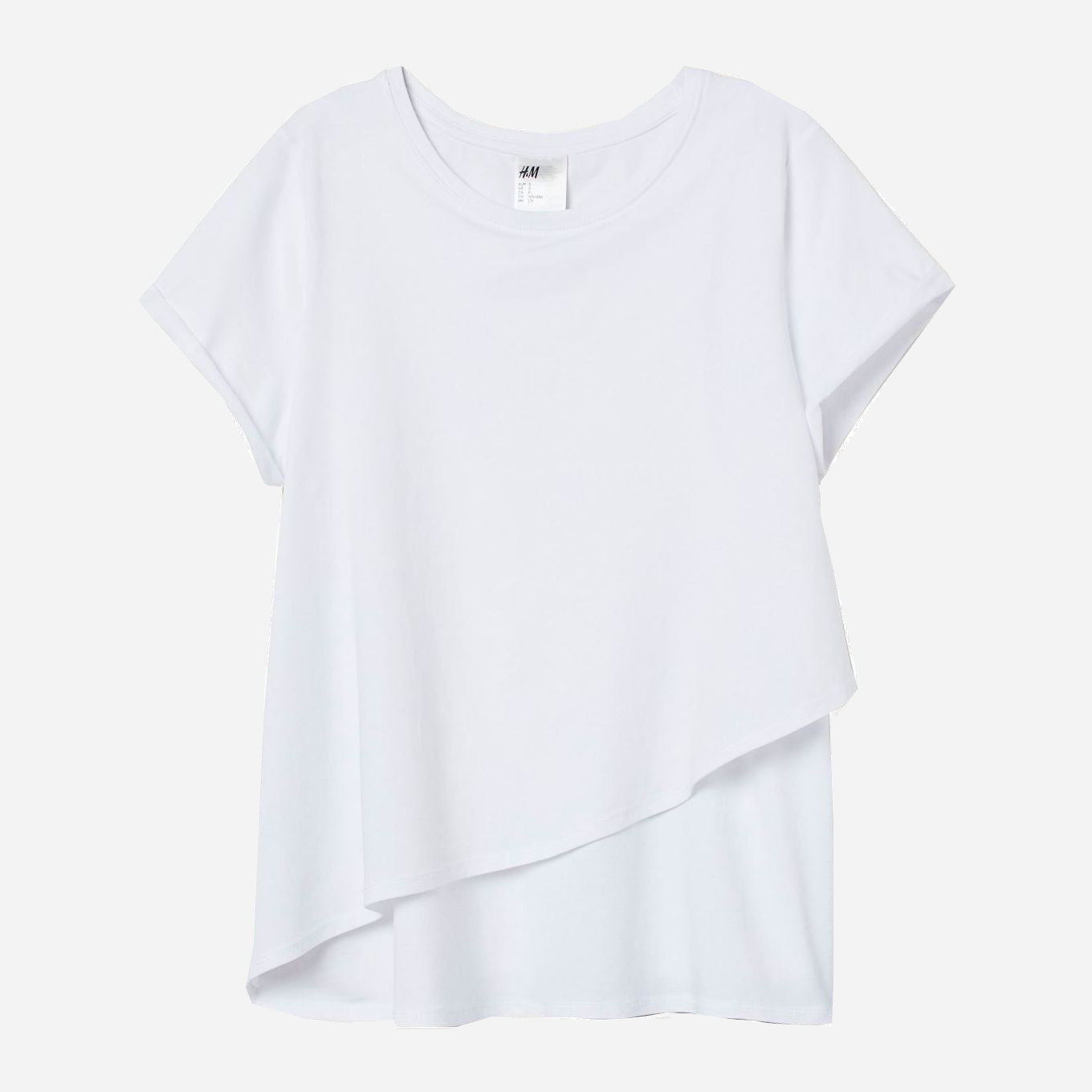 

Футболка для кормящих мам H&M 0737610 М Белая