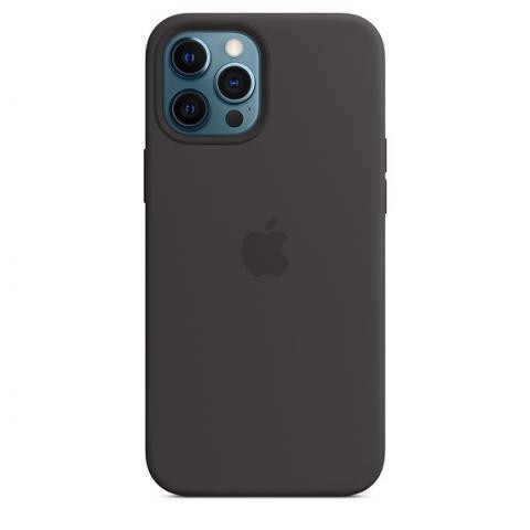 

Чехол Без бренда Silicone Case with MagSafe для iPhone 12/12 Pro Black