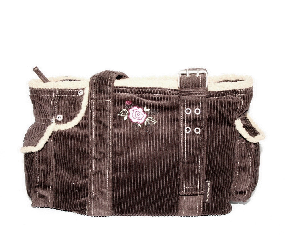 

Сумка Tom Tailor (Германия) текстильная Коричневая 048851