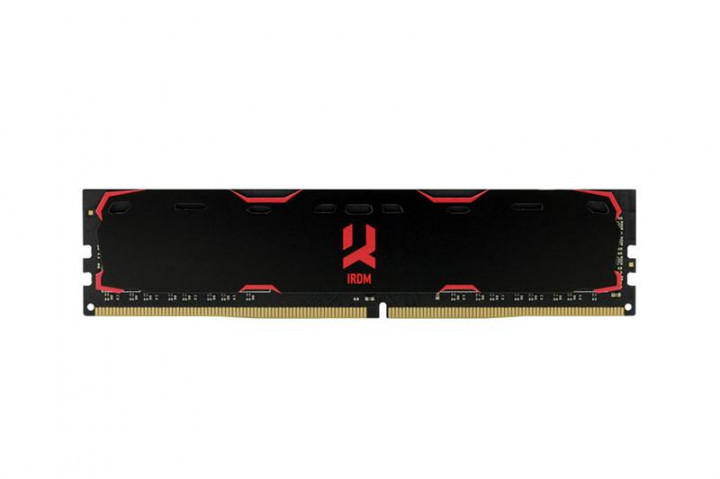 

Память DDR4 16Gb, 2400 MHz, Goodram Iridium Black, 17-17-17, 1.2V, с радиатором (IR-2400D464L17/16G)