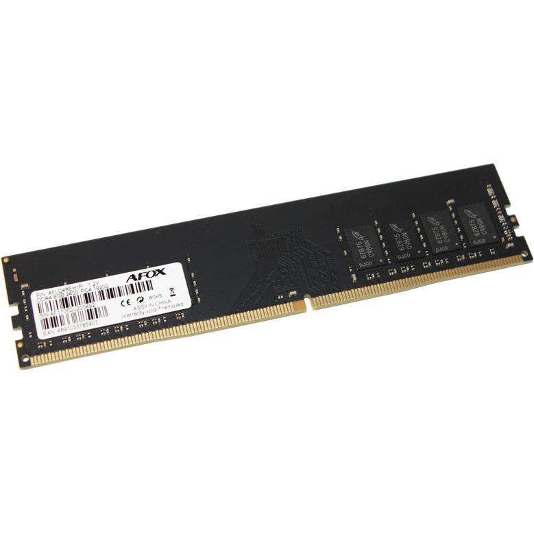 

Память DDR4 8Gb, 2400 MHz, AFOX, 16-16-16-38, 1.2V (AFLD48EH1P)