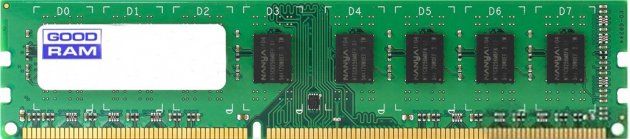 

Память DDR4 8Gb 2400 MHz, Goodram, 15-15-17, 1.2V (GR2400D464L17S/8G)