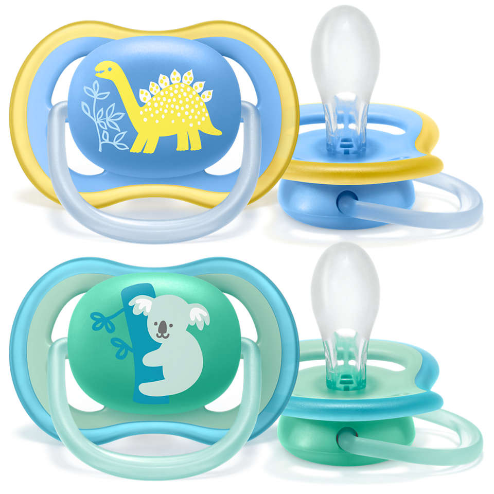 

Пустушка для хлопчика Philips Avent Ultra-Air від 18 місяців (SCF349/11)