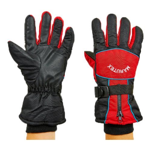 

Перчатки горнолыжные AZL-7 FDSO L/XL Черно-красный