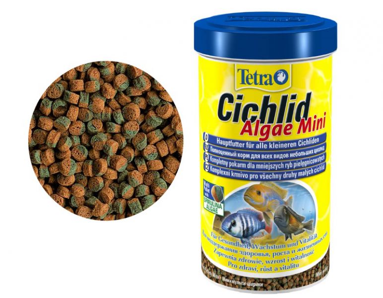 

Корм Tetra Cichlid Algae MINI гранулы 500мл