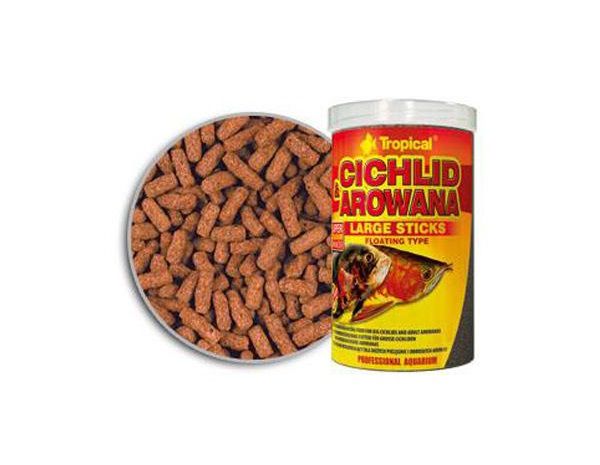 

Корм Tropical Cichlid & Arowana Large Sticks палочки 1л/300гр