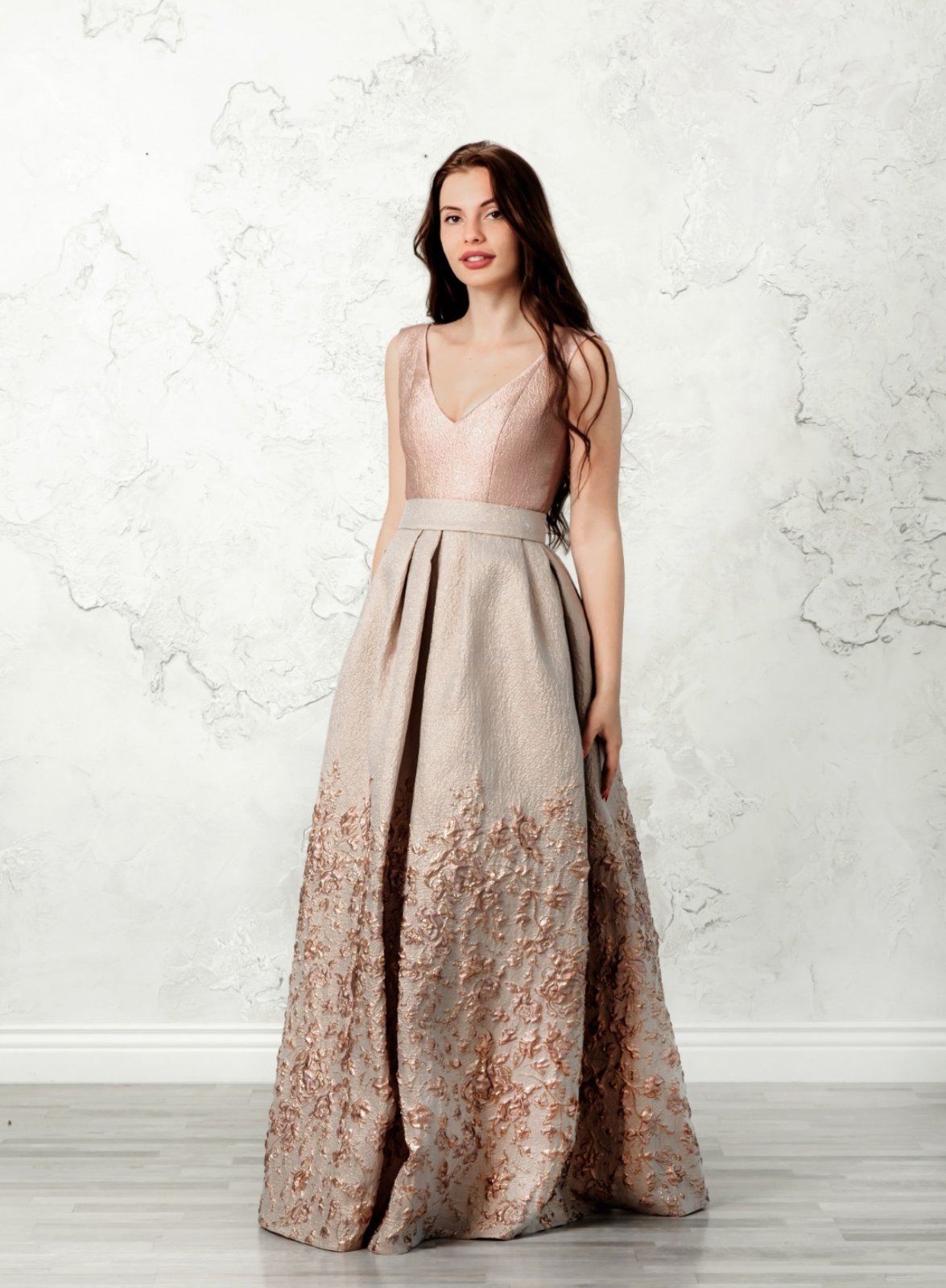 

Вечернее платье ANGEL FASHION DRESS ALTA 48 пудровый