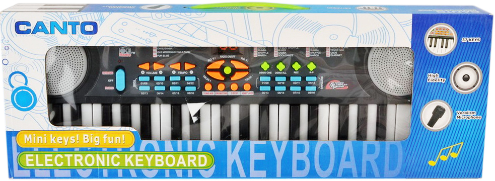 

Cинтезатор Qunxing Toys 37 клавиш HL-3718FM (4812501172959)