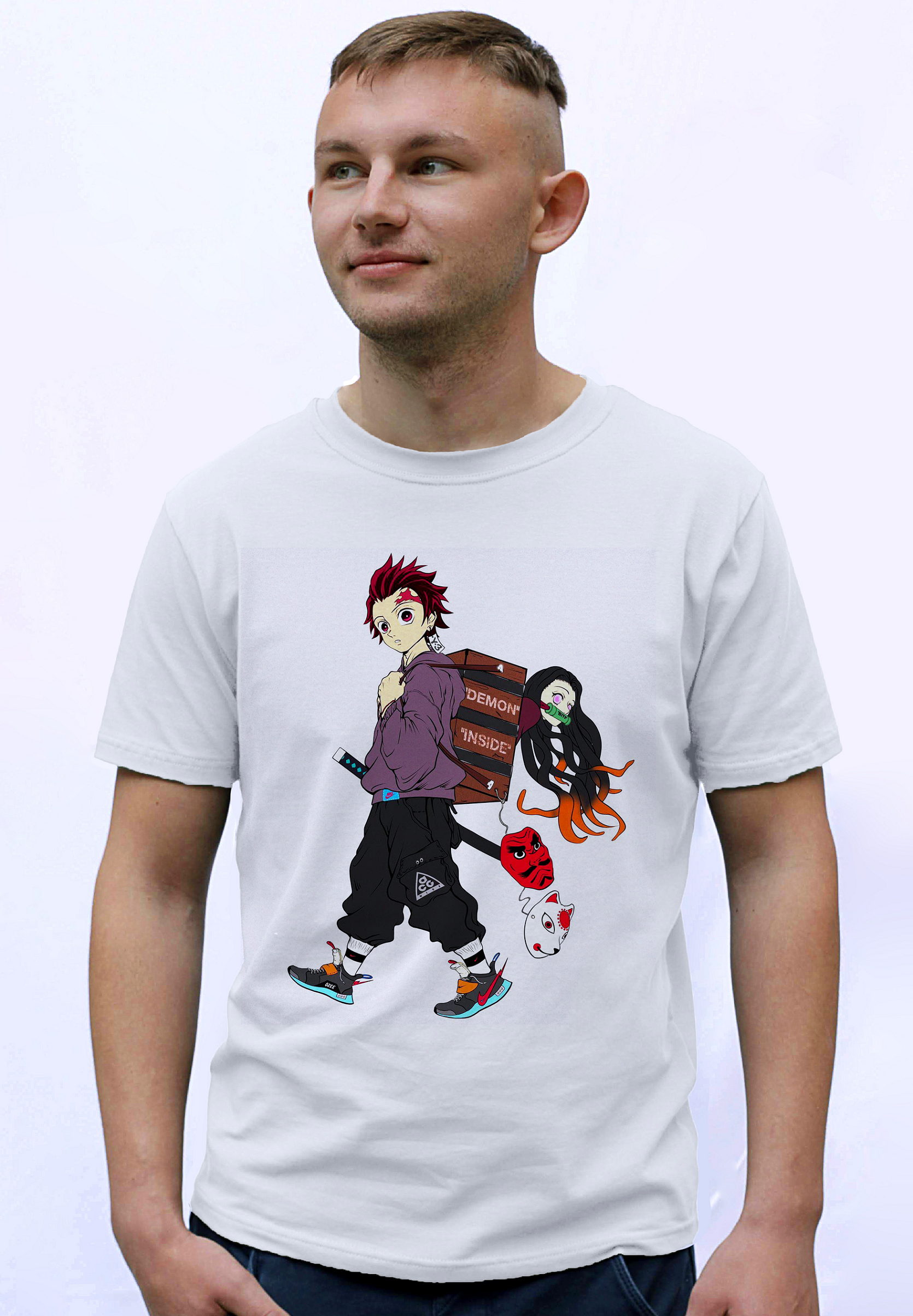 

Футболка Tviy Brand Demon Slayer Kimetsu no Yaiba Клинок, рассекающий демонов Белая, Футболка Tviy Brand Demon Slayer Kimetsu no Yaiba Клинок, рассекающий демонов Белая L